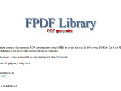 FPDF Screenshot 1