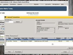 Commercial admin and debtors system under Linux.