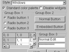 Minimum Size of form. No clipping will occur.