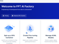 FPT AI Factory Screenshot 1