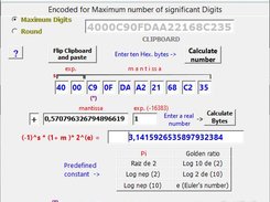 FPU-Extended-Calculator Screenshot 1