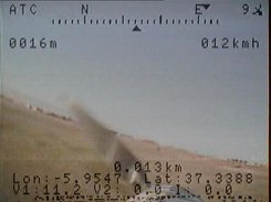 Black text OSD