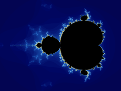 Mandelbrot set, but the starting value of Z is sin(Z)