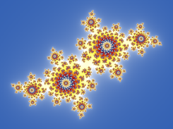 Julia fractal generated by FractalNow