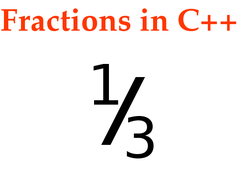 Fractions in C++