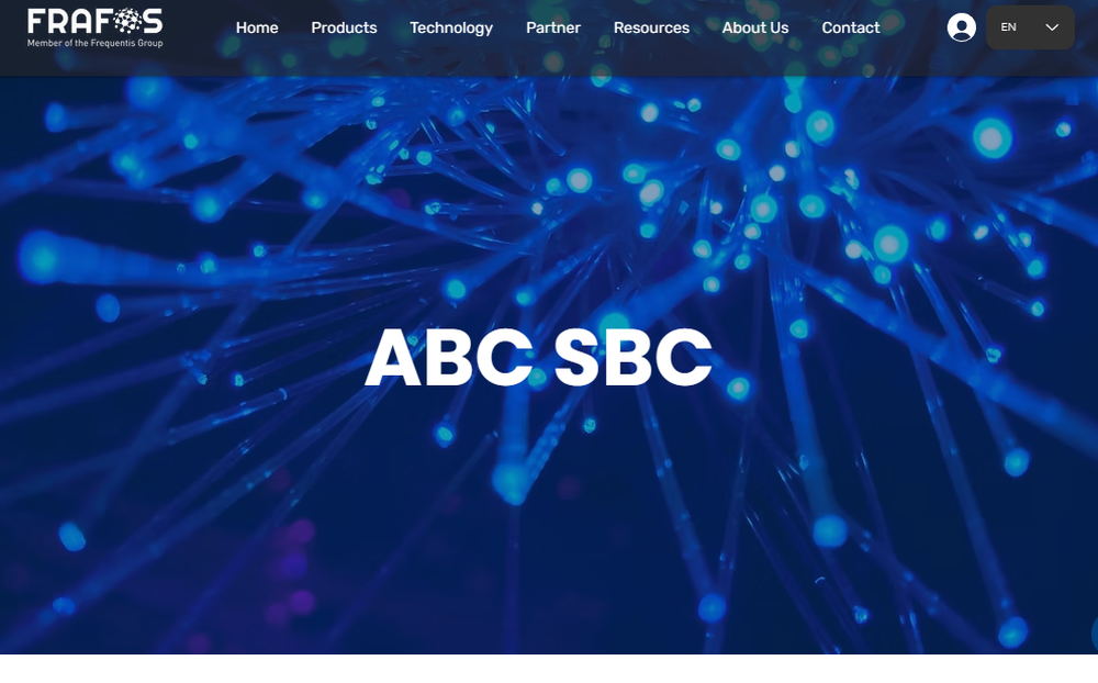 FRAFOS ABC SBC Platform Screenshot 1