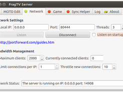 Server window