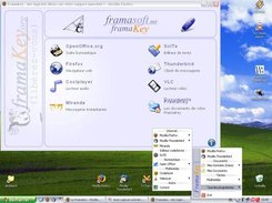 Framakey v1.5 beta : FramaKiosk and FramaLauncher img1