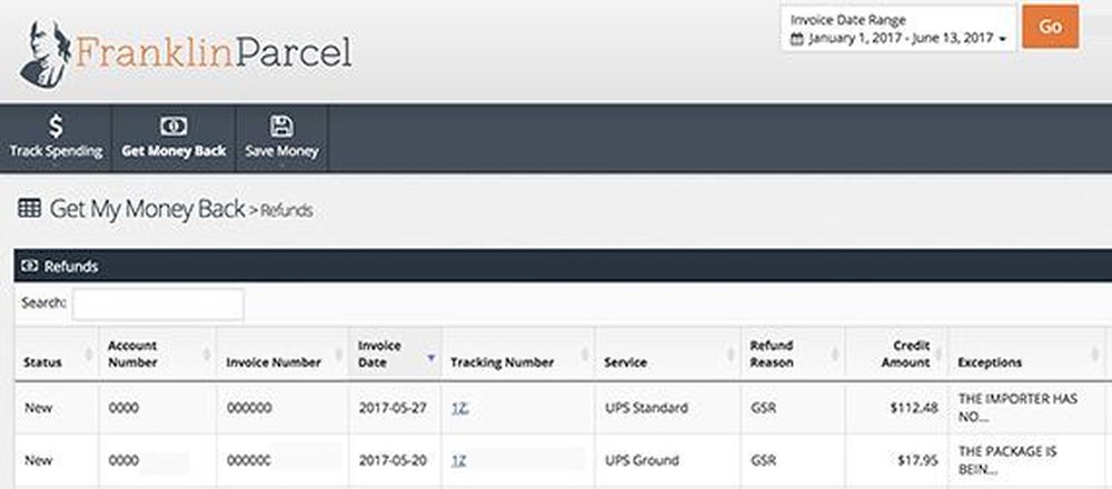 Franklin Parcel Screenshot 1
