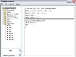 Custom User-Defined Functions
