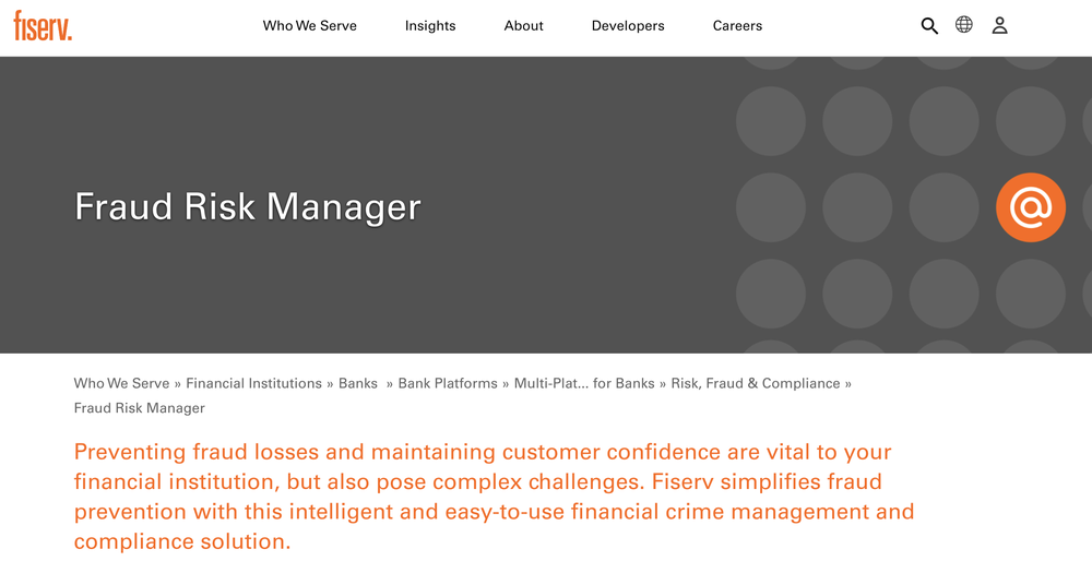 Fraud Risk Manager Screenshot 1