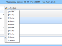 Free Alarm Clock Screenshot 3