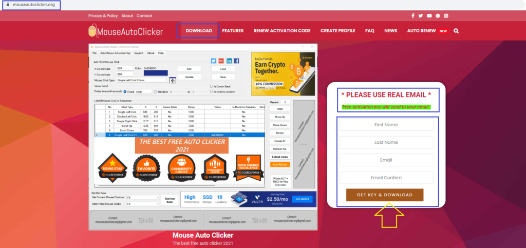 Download Free Auto Clicker  The Ultimate Free Auto Clicker Software for PC  and Mac