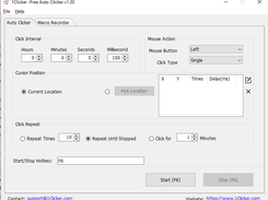 Free AutoClicker Screenshot 1