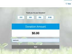 Donation Screen