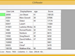 Read .CSV easily with friendly user interface