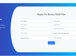 Binary Mlm Plan, Plugin - Free Download Screenshot 4