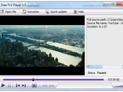 Free FLV Player Screenshot 1