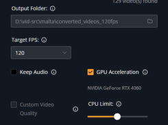 Free Fps. Video FPS Converter Screenshot 2