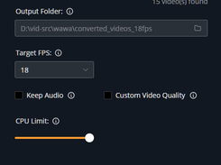 Free Fps. Video FPS Converter Screenshot 2