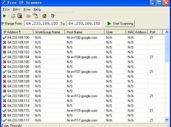 Free IP Scanner Screenshot 1