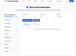 Mock Data Generator