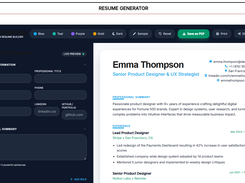 Resume Generator