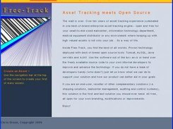 Default Free-Track Homepage