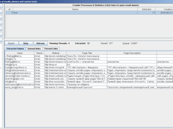 GITST WEB Extractor Crawler Main Page