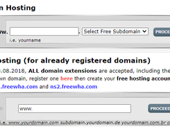 Free Web Hosting Area Screenshot 2