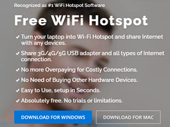 Free WiFi Hotspot Screenshot 1