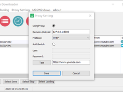 http & sock5 proxy setting