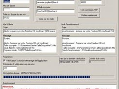 Setup screen