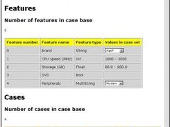 Info JSP-page of small case set