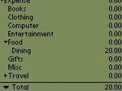 Accounts list