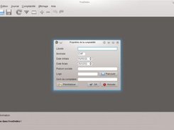 New accounting dialog box