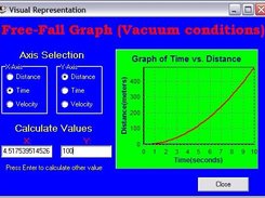 Vacuum Graph window