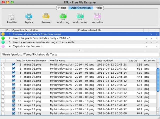 mac finder rename multiple files