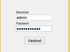 log-in form