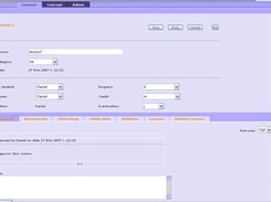 Course metadata structure and concept engine