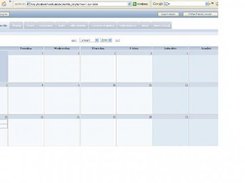 monthy calendar view