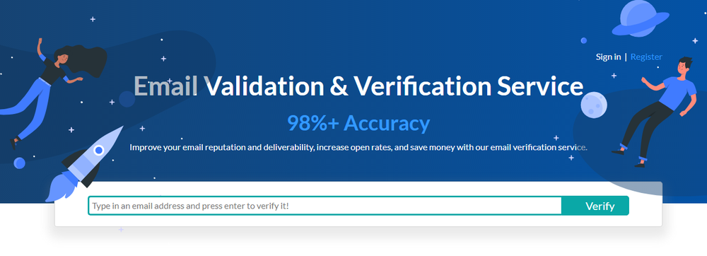 FreeMailVerifier Screenshot 1