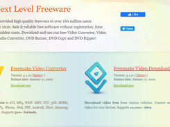 Freemake Video Converter Screenshot 1