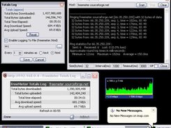 FreeMeter Bandwidth Monitor For Windows Screenshot 2