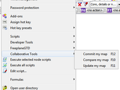 Collaborative tools menu