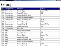 Group Attributes management