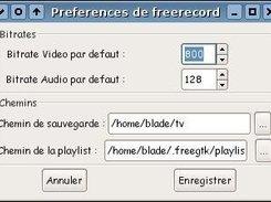 fenetre des preferences