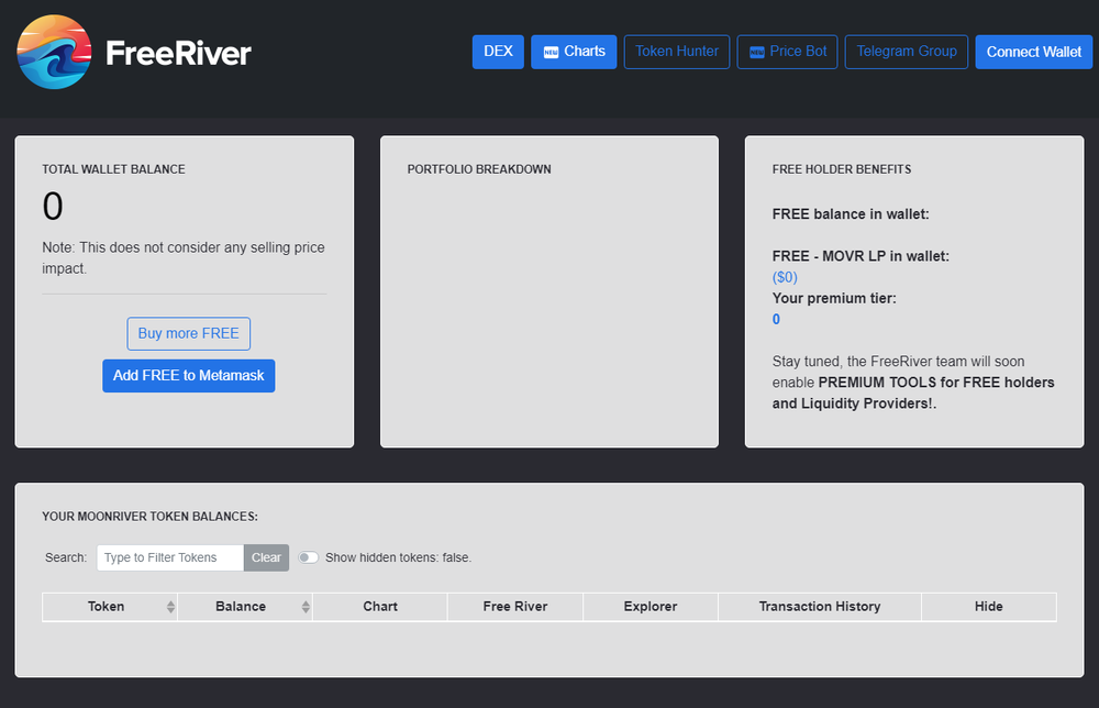 FreeRiver Screenshot 1