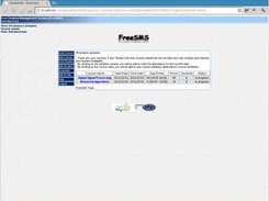 FreeSMS Schedule Page