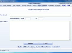Fetch data from just dial.com